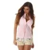 Ärmellose Damen Chiffon Bluse Halbtransparent Rosa -Look Motto Verkäufe aermellose damen chiffon bluse halbtransparent rosa