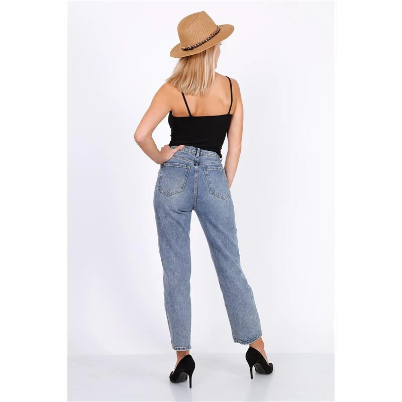 Damen Basic Feinripp Crop Top Mit Spaghettiträgern Schwarz 5 Damen Basic Feinripp Crop Top Mit Spaghettiträgern Schwarz – Bild 3