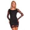 Edles Abendkleid Minikleid Aus Feinster Spitze Schwarz 1 Edles Abendkleid Minikleid Aus Feinster Spitze Schwarz -Look Motto Verkäufe edles abendkleid minikleid aus feinster spitze schwarz