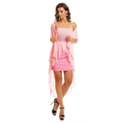 Edles Abendkleid Mit Chiffon Schleier Inkl. Stola Rosa 7 Edles Abendkleid Mit Chiffon Schleier Inkl. Stola Rosa -Look Motto Verkäufe edles abendkleid mit chiffon schleier inkl stola rosa2