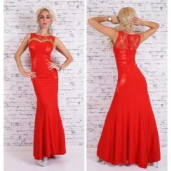 Edles Bodenlanges Gala Abendkleid Mit Ornamenten Rot 7 Edles Bodenlanges Gala Abendkleid Mit Ornamenten Rot -Look Motto Verkäufe edles bodenlanges gala abendkleid mit ornamenten rot3
