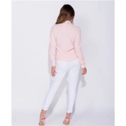 Elegante Damen Langarm-Schluppenbluse Mit Volants Rosa 14 Elegante Damen Langarm-Schluppenbluse Mit Volants Rosa -Look Motto Verkäufe elegante damen langarm schluppenbluse mit volants rosa6