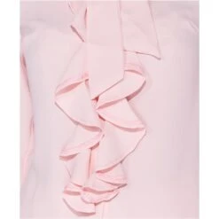 Elegante Damen Langarm-Schluppenbluse Mit Volants Rosa 15 Elegante Damen Langarm-Schluppenbluse Mit Volants Rosa -Look Motto Verkäufe elegante damen langarm schluppenbluse mit volants rosa7