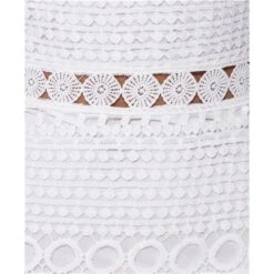 Knielanges Trägerkleid Aus Spitze Bodycon Cremeweiß -Look Motto Verkäufe knielanges traegerkleid aus spitze bodycon cremeweiss6