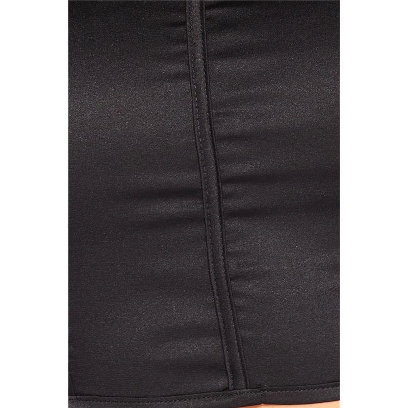 Sexy Bauchfreies Damen Bustier-Top Mit Spitze Schwarz 8 Sexy Bauchfreies Damen Bustier-Top Mit Spitze Schwarz – Bild 6