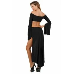 Sexy Carmen Cocktailkleid Tanzkleid Latino Salsa Schwarz -Look Motto Verkäufe sexy carmen cocktailkleid tanzkleid latino salsa schwarz3