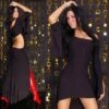 Sexy Cocktail-Kleid Club Gogo Schwarz 1 Sexy Cocktail-Kleid Club Gogo Schwarz -Look Motto Verkäufe sexy cocktail kleid club gogo schwarz