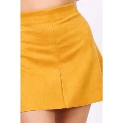 Sexy Damen A-Linien Minirock Aus Wildleder-Imitat Senfgelb 9 Sexy Damen A-Linien Minirock Aus Wildleder-Imitat Senfgelb -Look Motto Verkäufe sexy damen a linien minirock aus wildleder imitat senfgelb4