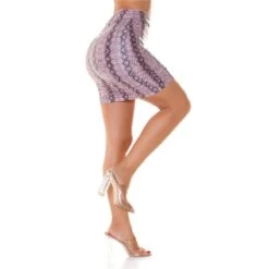 Sexy Damen Minirock In Wetlook Mit Schlangenmuster Rosa -Look Motto Verkäufe sexy damen minirock in wetlook mit schlangenmuster rosa5