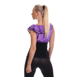 Sexy Latina-Top Mit Rüschen Und Schnürung Lila/Schwarz 7 Sexy Latina-Top Mit Rüschen Und Schnürung Lila/Schwarz -Look Motto Verkäufe sexy latina top mit rueschen und schnuerung lila schwarz3