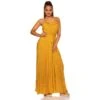 Sommerliches Träger-Maxikleid Mit Polka Dots Senf 2 Sommerliches Träger-Maxikleid Mit Polka Dots Senf -Look Motto Verkäufe sommerliches traeger maxikleid mit polka dots senf